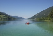 Mit dem Kajak die Seenregion erkunden