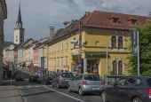 Die Altstadt von der Draubrücke gesehen