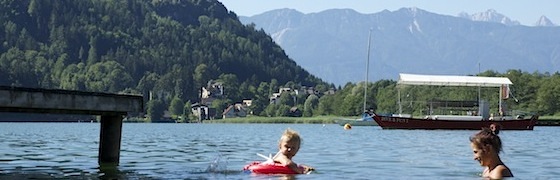 Badevergnügen im See