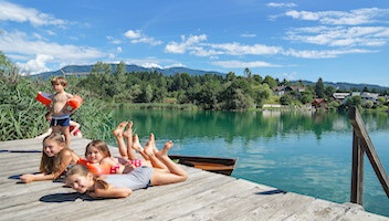 Urlaub am See - Badevergnügen im kristallklarem Wasser