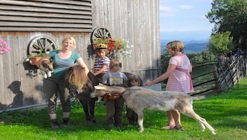 Ferienunterkünfte für den Familien Urlaub am Bauernhof in Kärnten