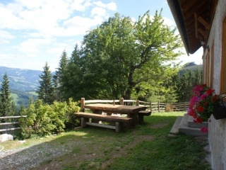 Urlaub auf Almhütte